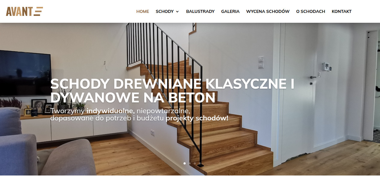 AVANTE Schody drewniane