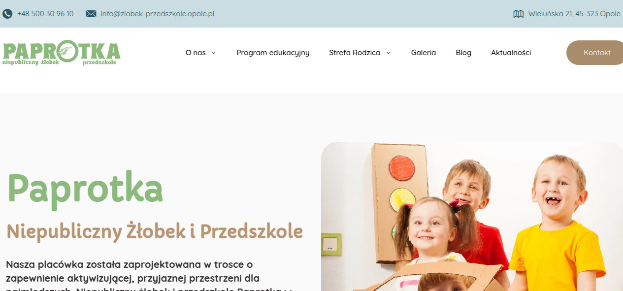 Żłobek i Przedszkole Paprotka Opole